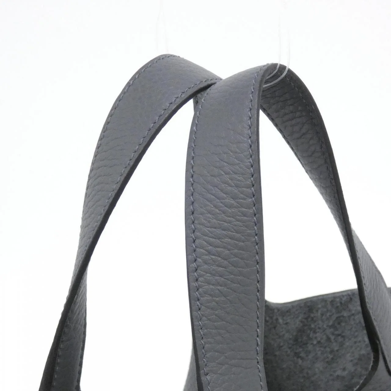 HERMES Picotin 056289CP Handbag Clemence Clemence Leather Unused - Thumbnail 4