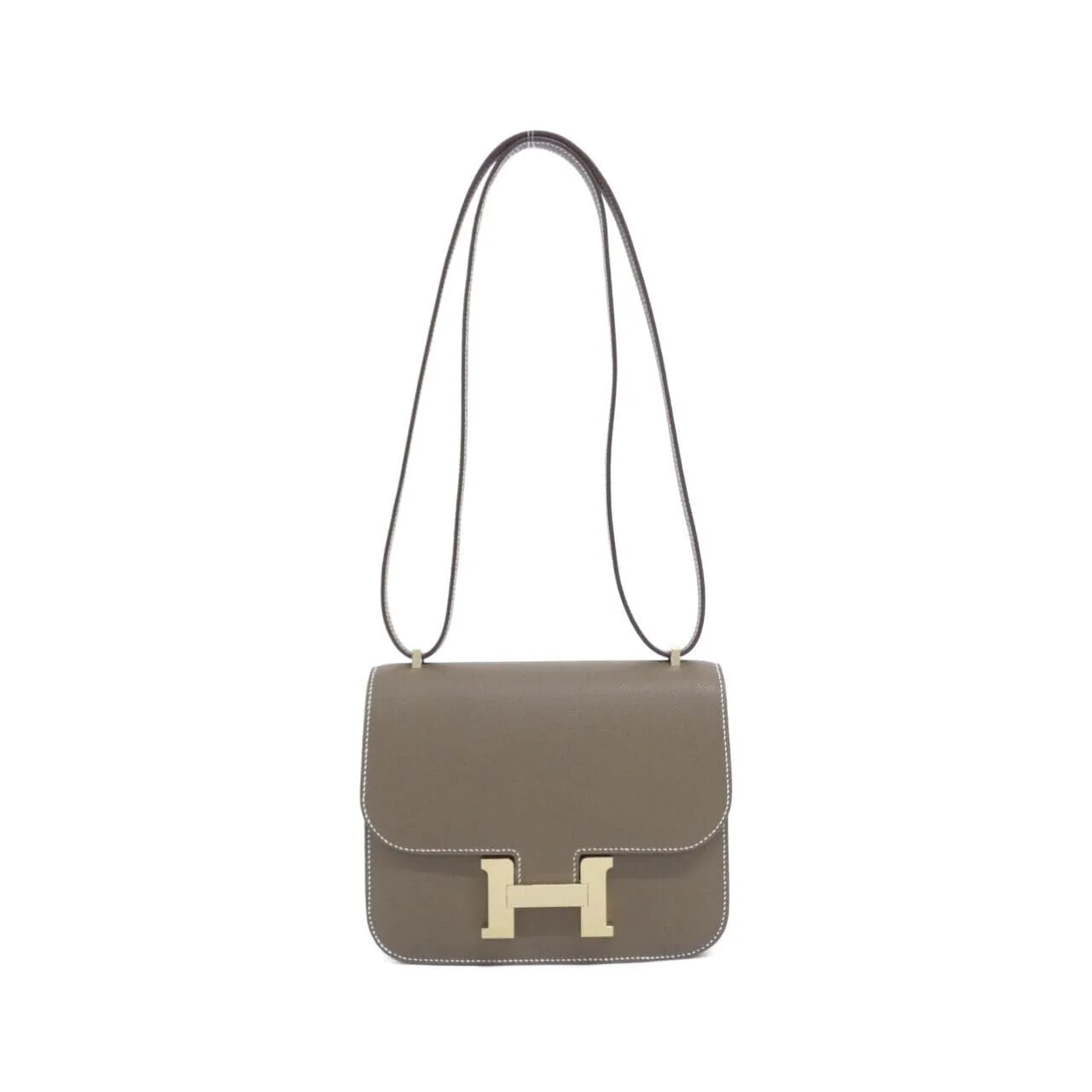 HERMES Constance 083905CU Shoulder Epsom Etoupe