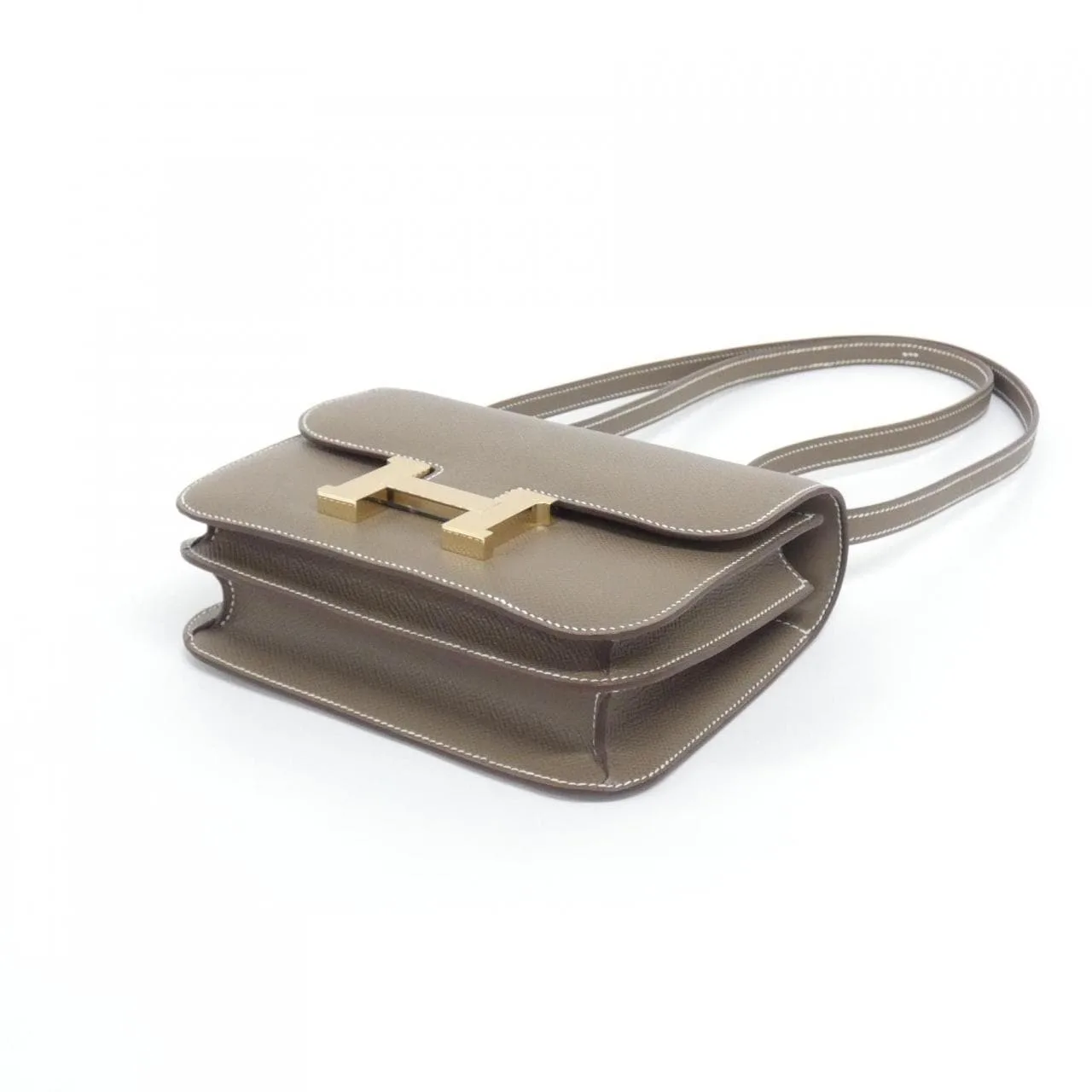 HERMES Constance 083905CU Shoulder Epsom Etoupe Epsom Leather Unused - Thumbnail 3