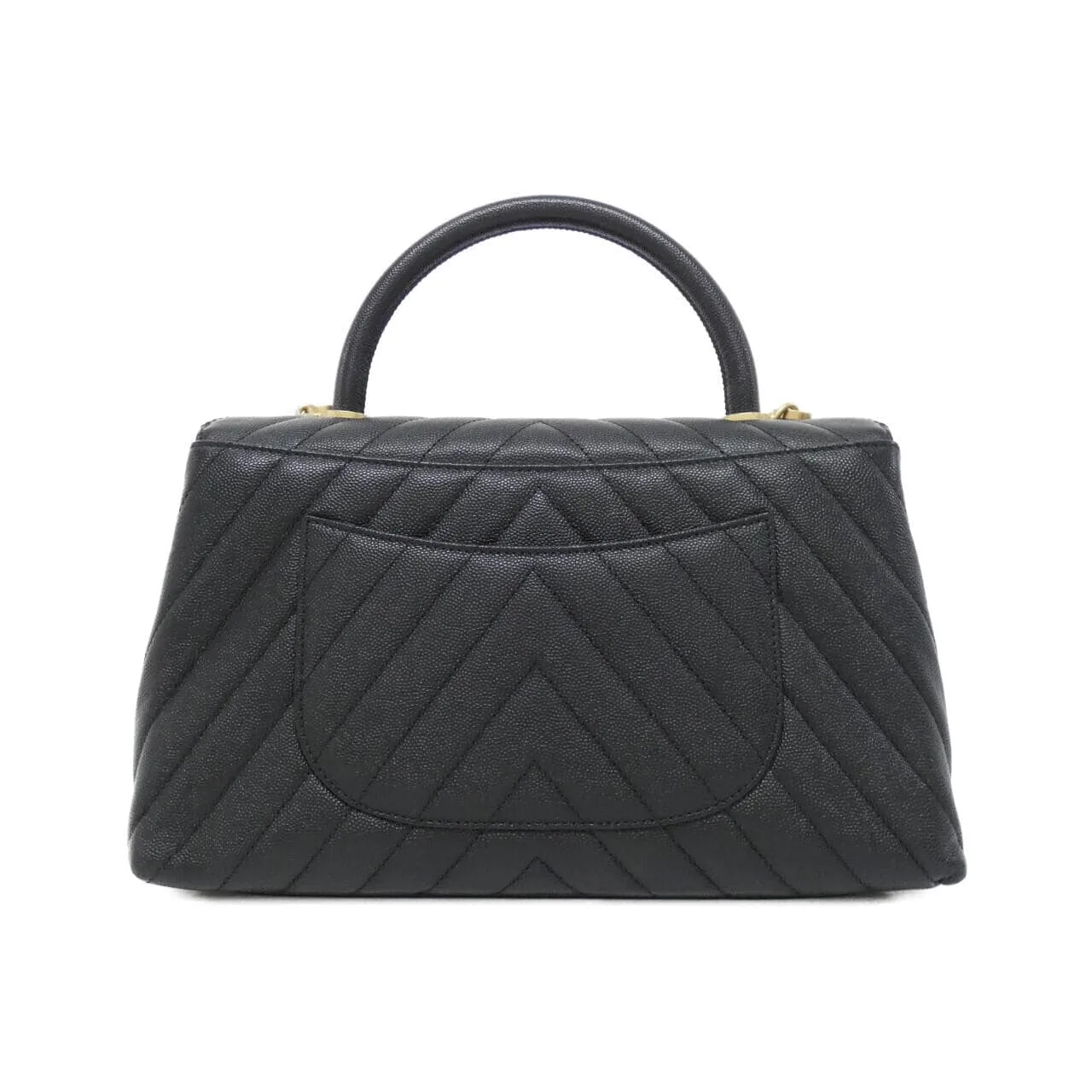 CHANEL Matelasse 92991 Handbag Grained Calfskin 2