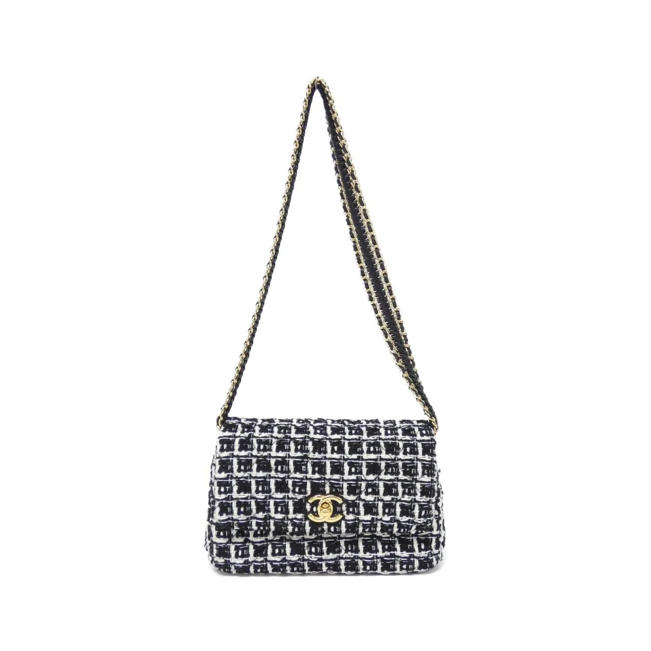 CHANEL Shoulder Tweed