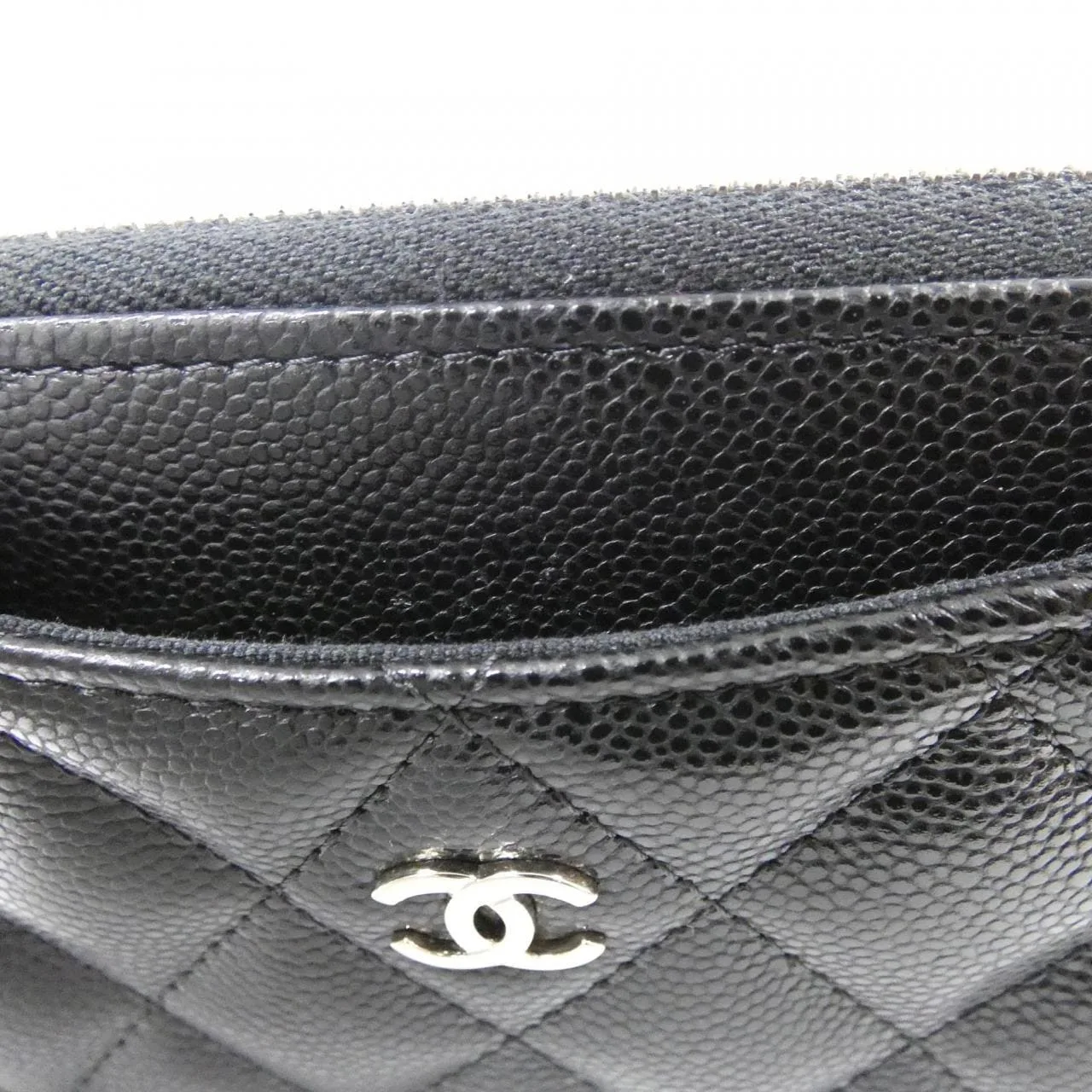 CHANEL Timeless Classic AP3179 Card Case Grained Calfskin 4