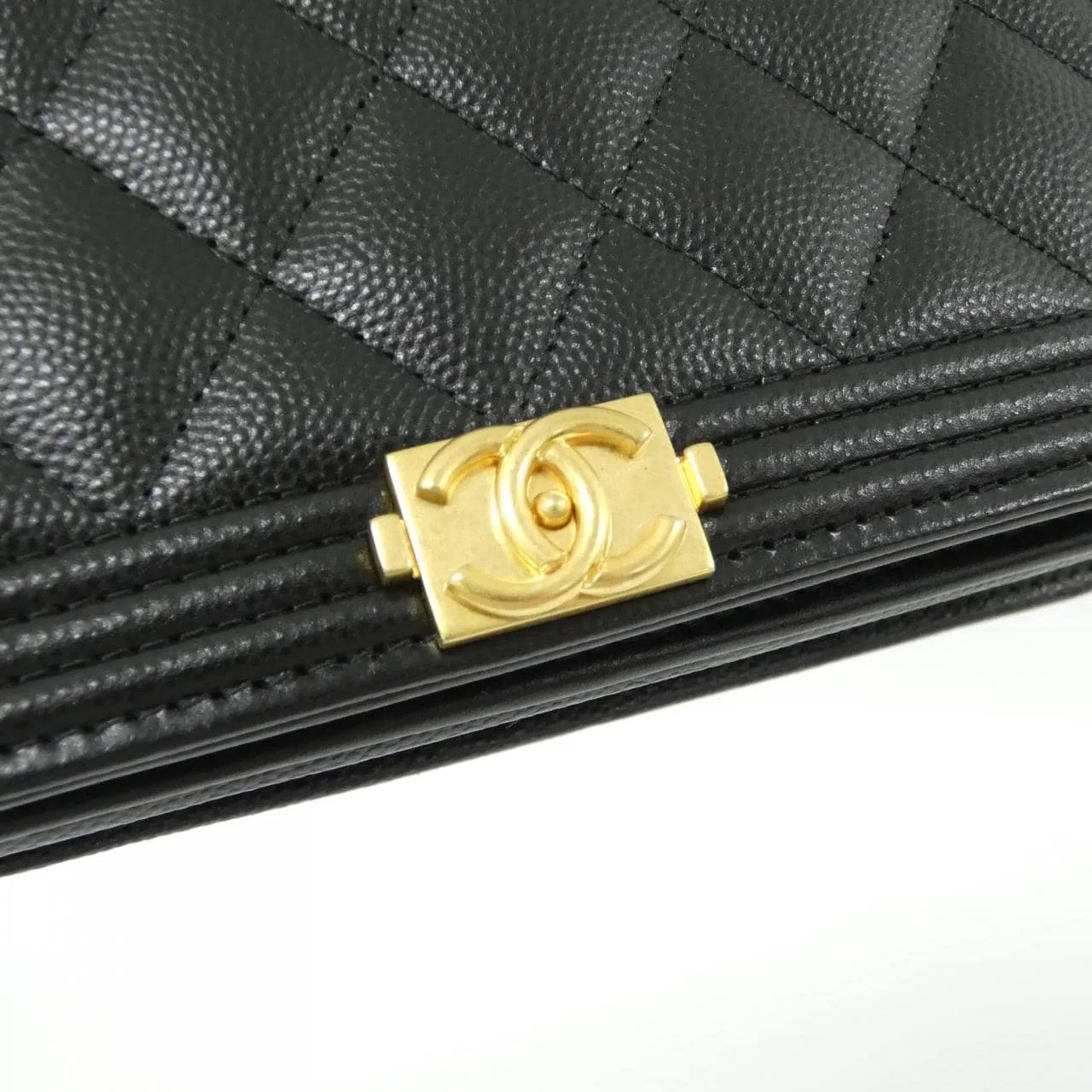 CHANEL Boy Chanel AP1117 Wallet Grained Calfskin 4