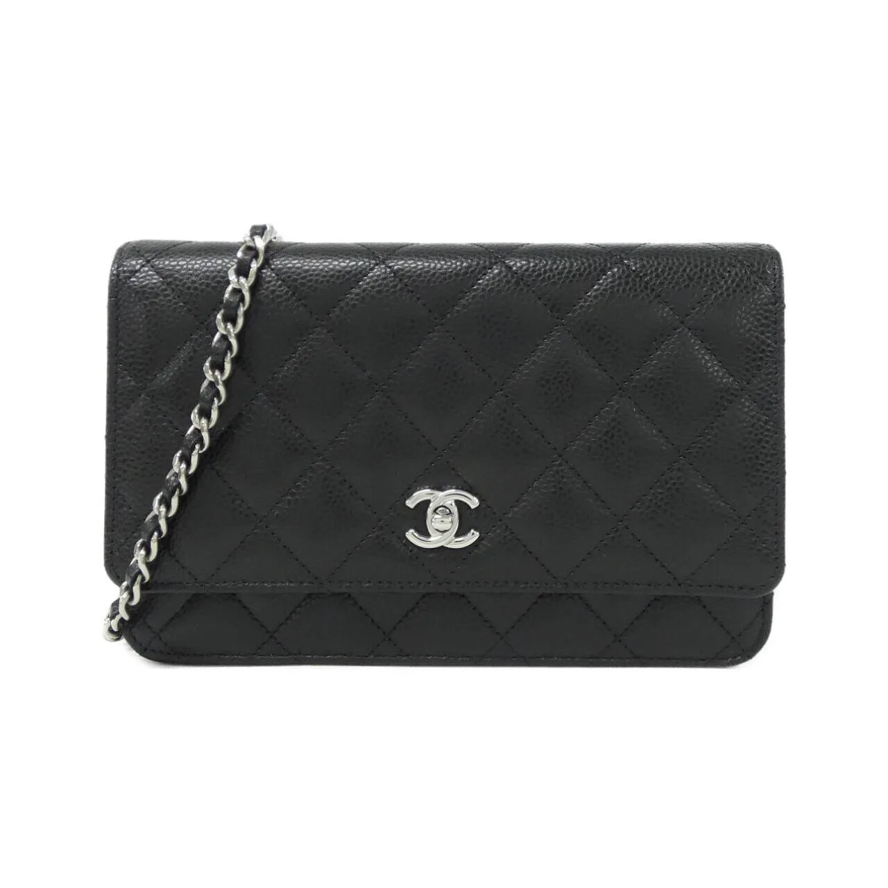 CHANEL AP4241 Wallet Grained Calfskin