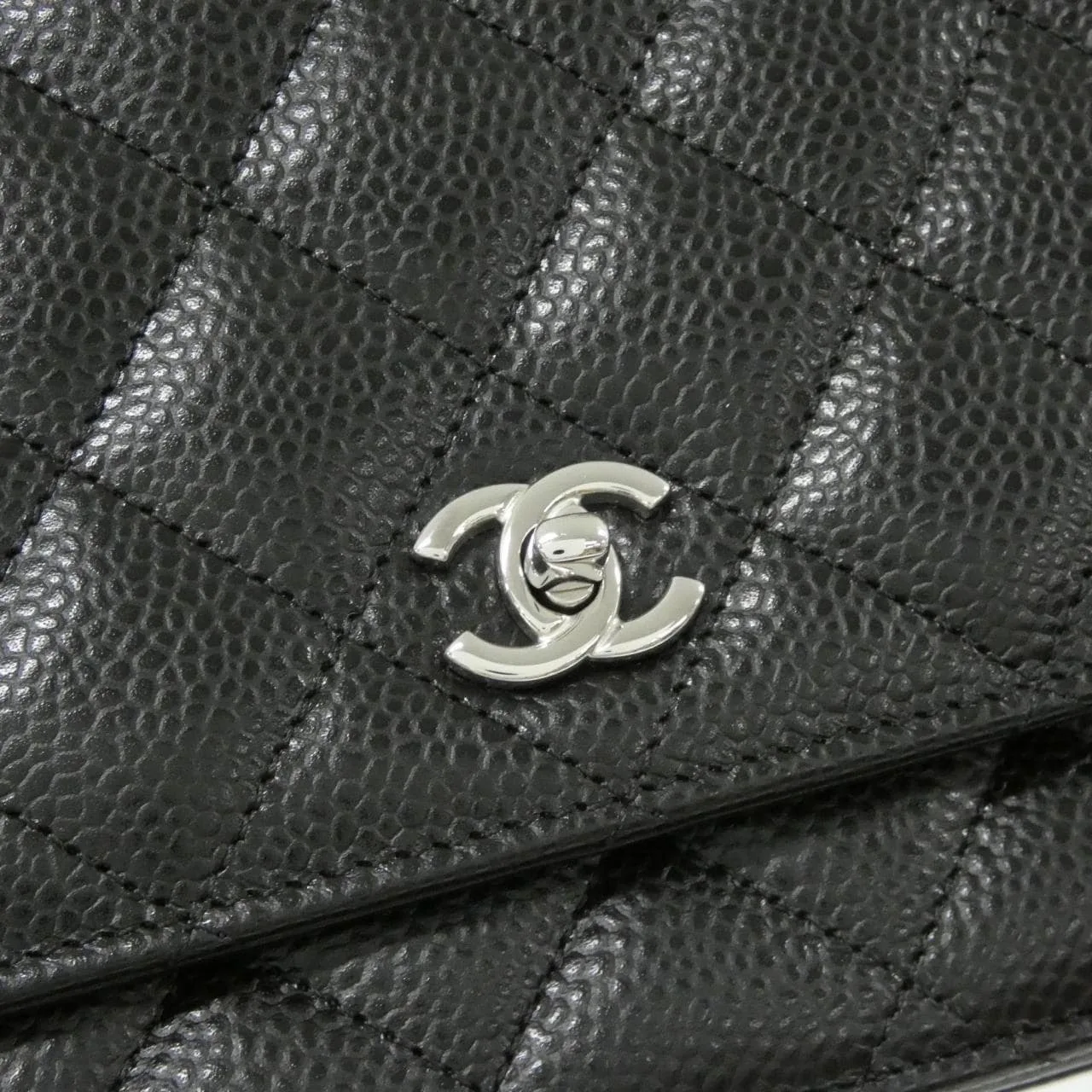 CHANEL AP4241 Wallet Grained Calfskin 4