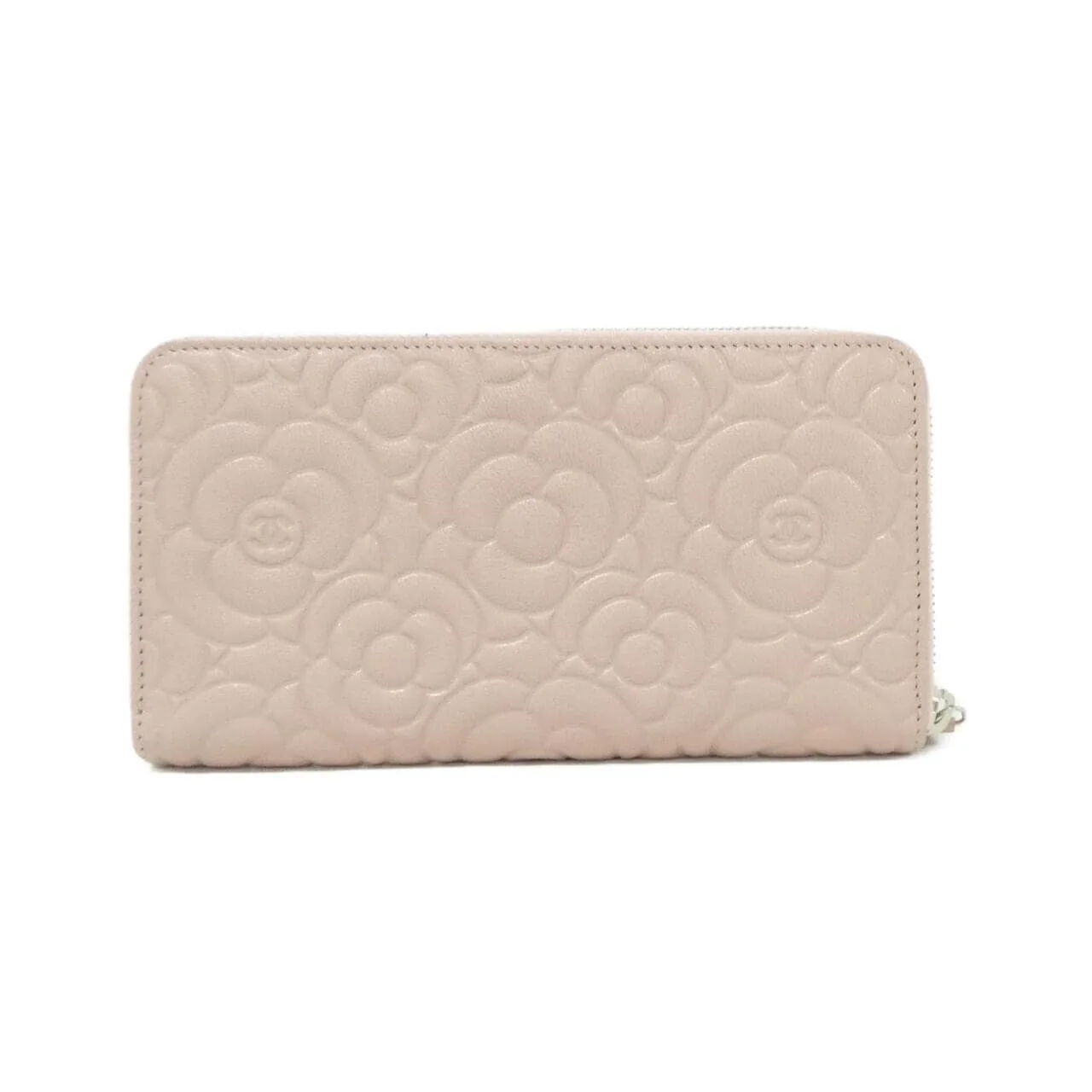 CHANEL 82281 銀包 緞面 2