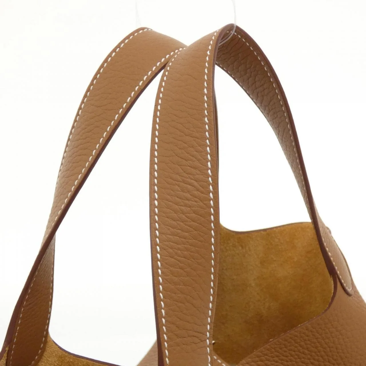 HERMES Picotin 060991CK Handbag Clemence 4