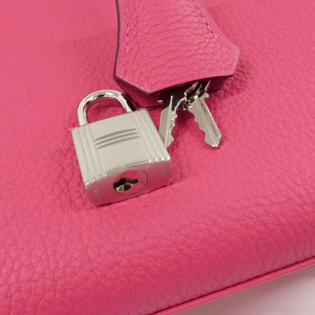 HERMES Kelly 044624CK Handbag Togo 4