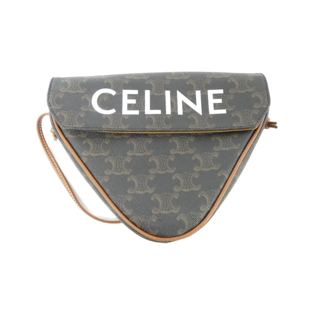 CELINE 195902BZK 肩背包 帆布