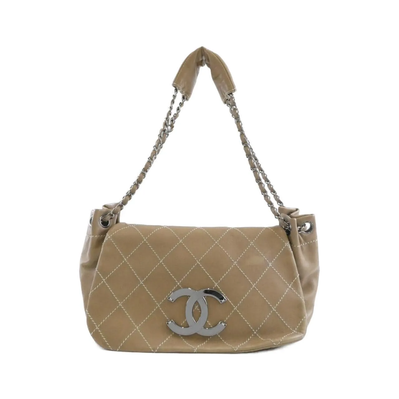 CHANEL Shoulder Lambskin