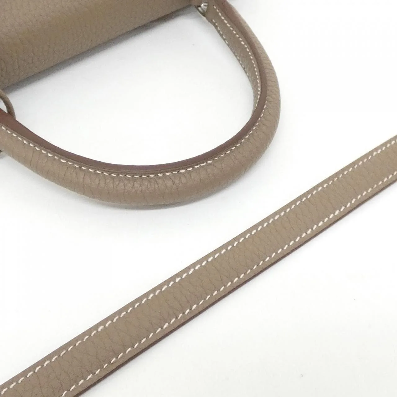 HERMES Kelly 044624CK Handbag Togo 5