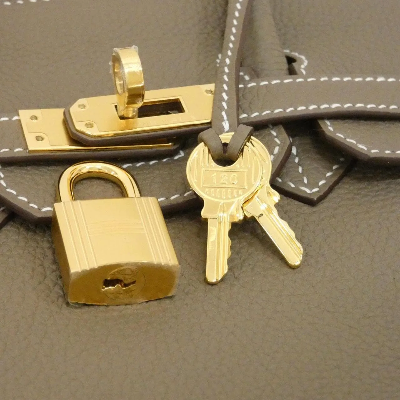 HERMES Birkin 041344CC Handbag Togo 4