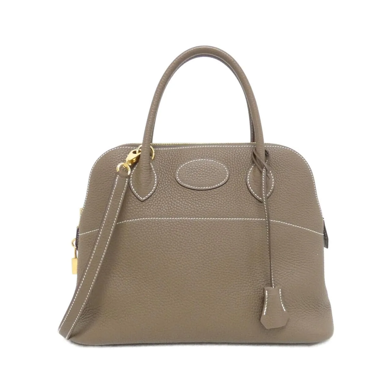 HERMES Bolide 073419CC Handbag Clemence