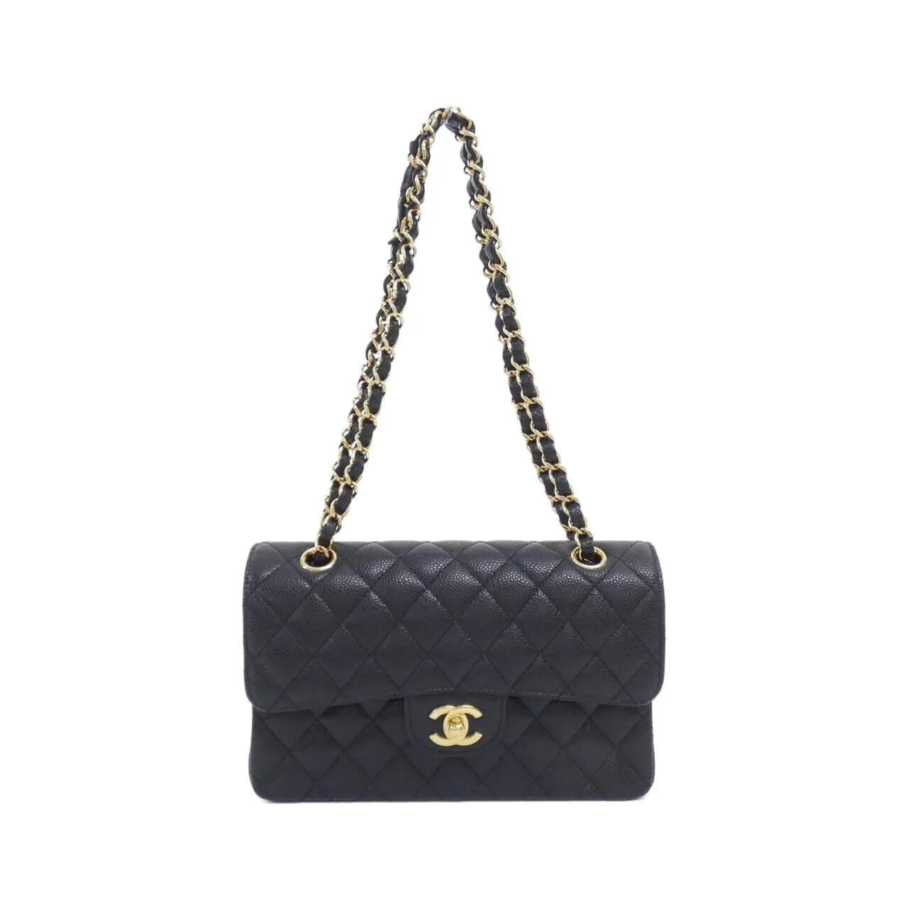 CHANEL Matelasse 1113 Shoulder Grained Calfskin