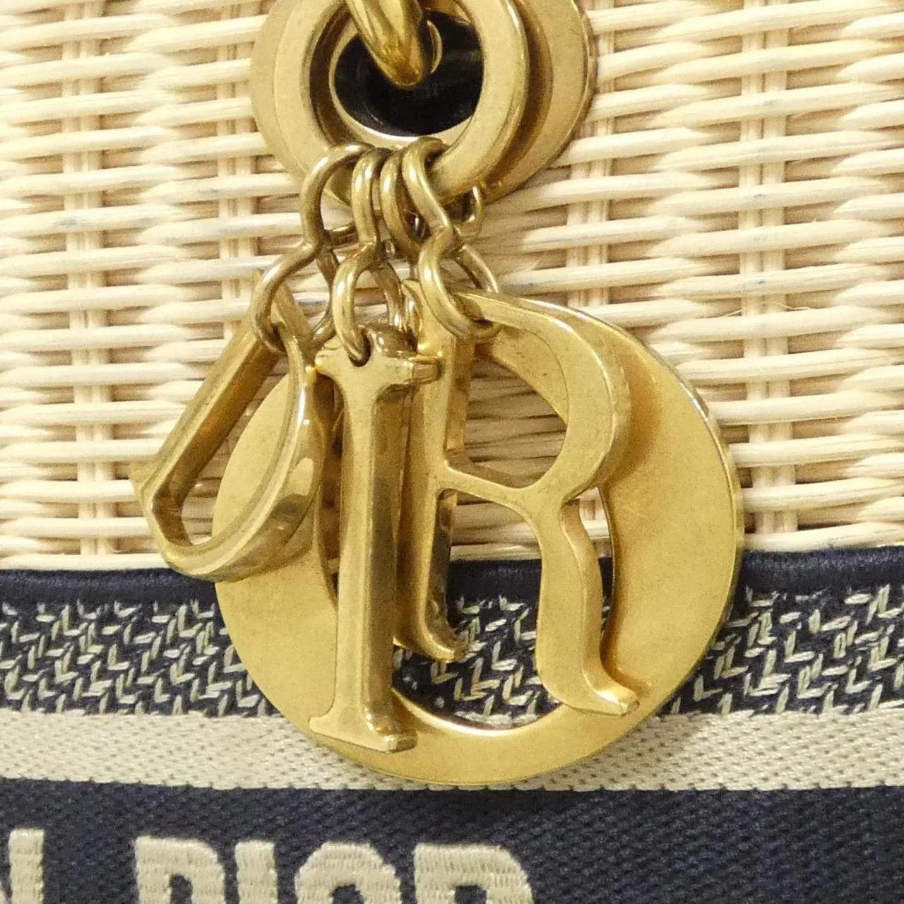 DIOR Lady Dior M0505CMVO Handbag Canvas 4