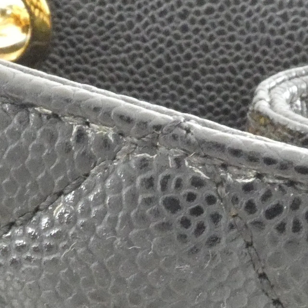 CHANEL 50995 Shoulder Grained Calfskin 5