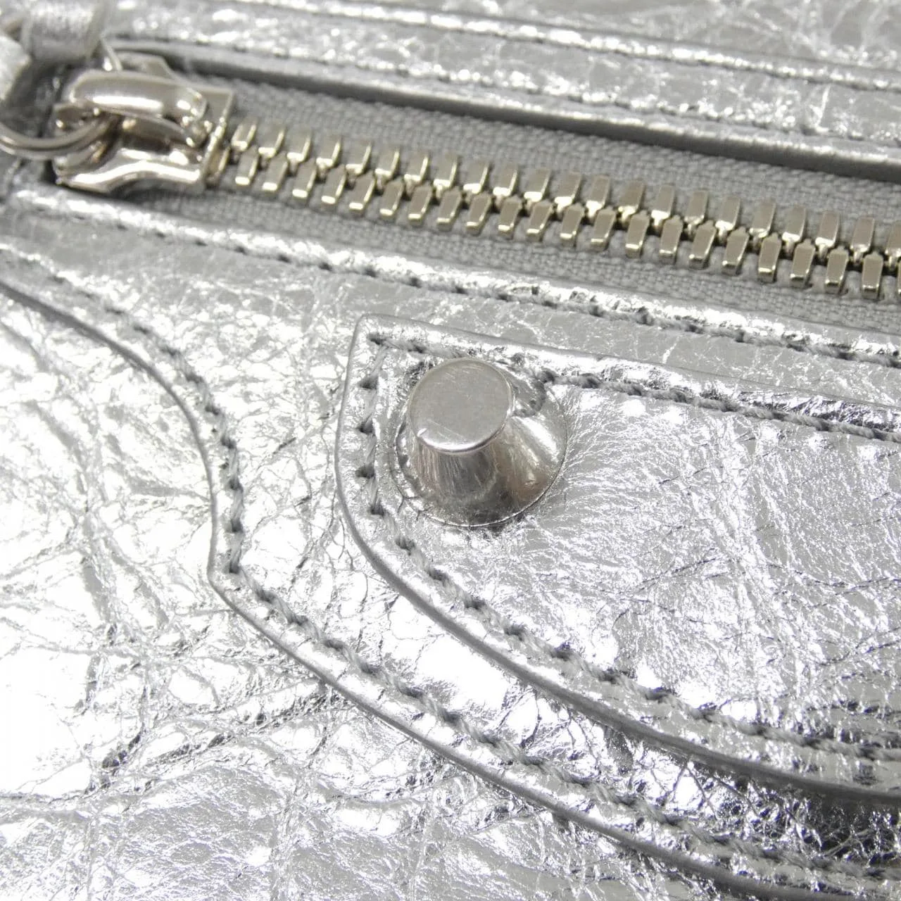 BALENCIAGA 828058 2ABMY Handbag Leather 4