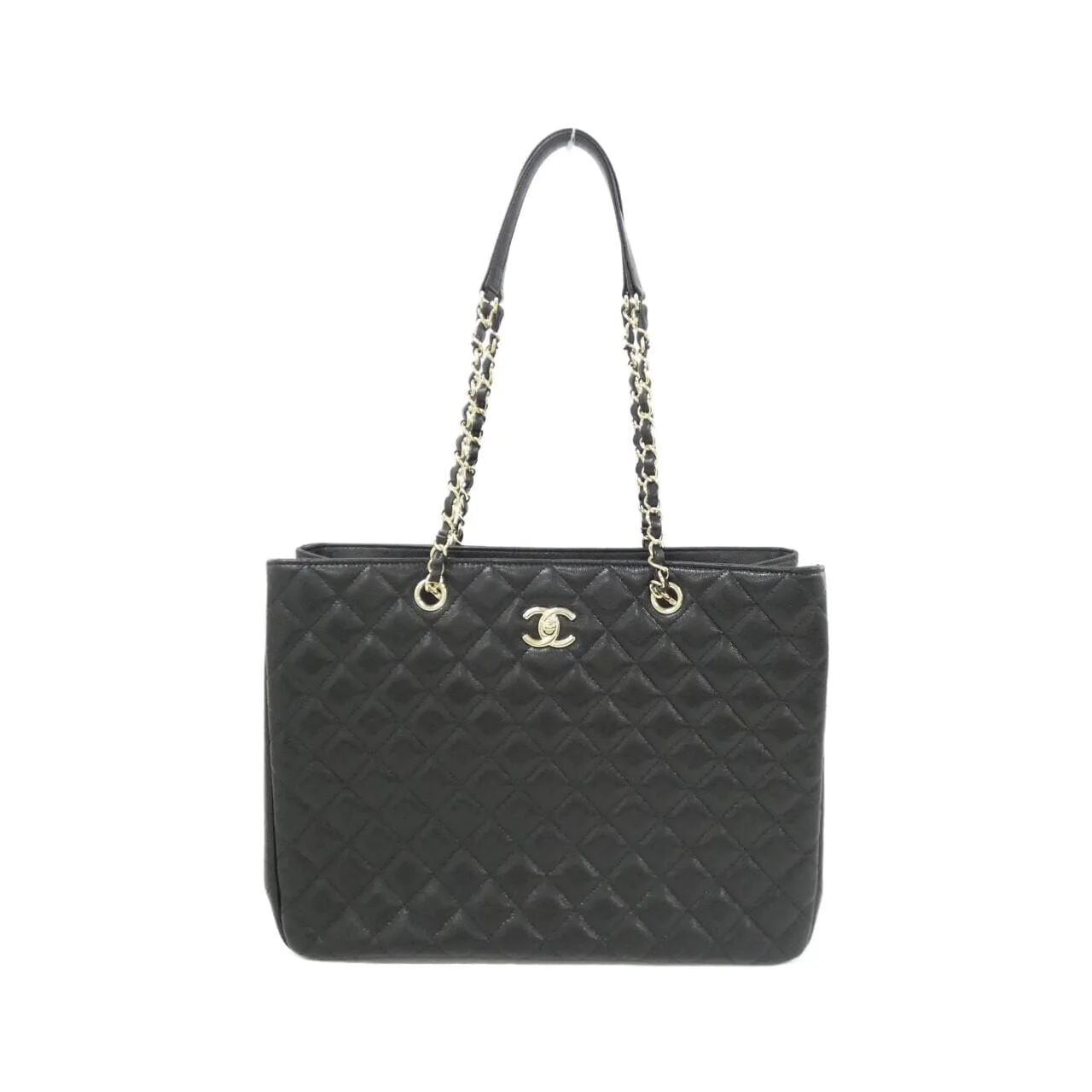 CHANEL 91046 手提包 荔枝紋牛皮