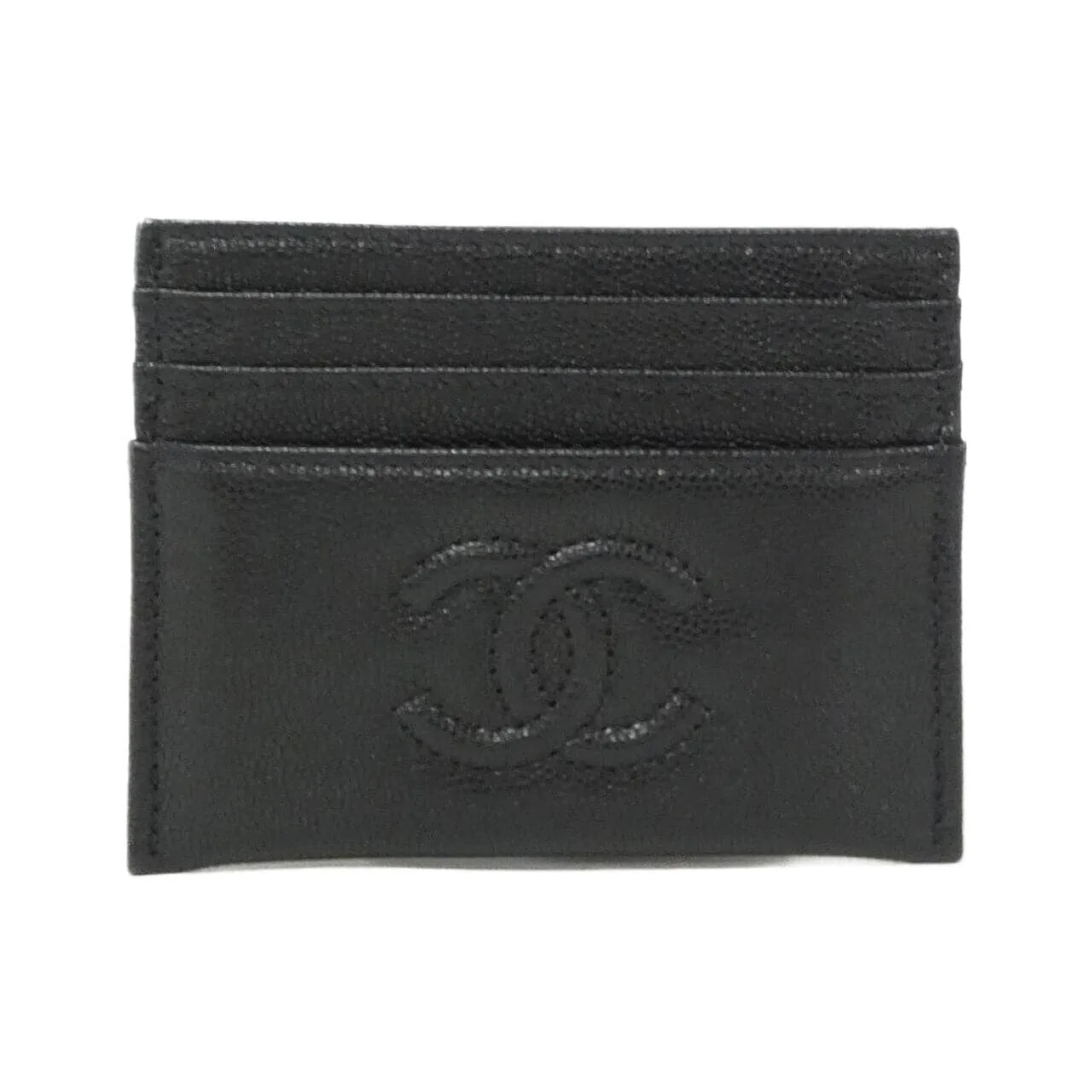 CHANEL AP4706 Card Case Grained Calfskin