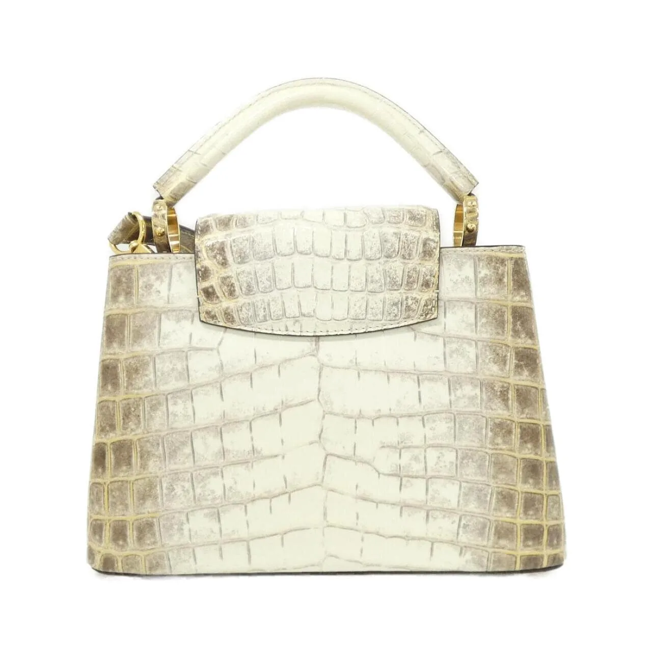 LOUIS VUITTON Capucines N98177 手提包 皮革 2