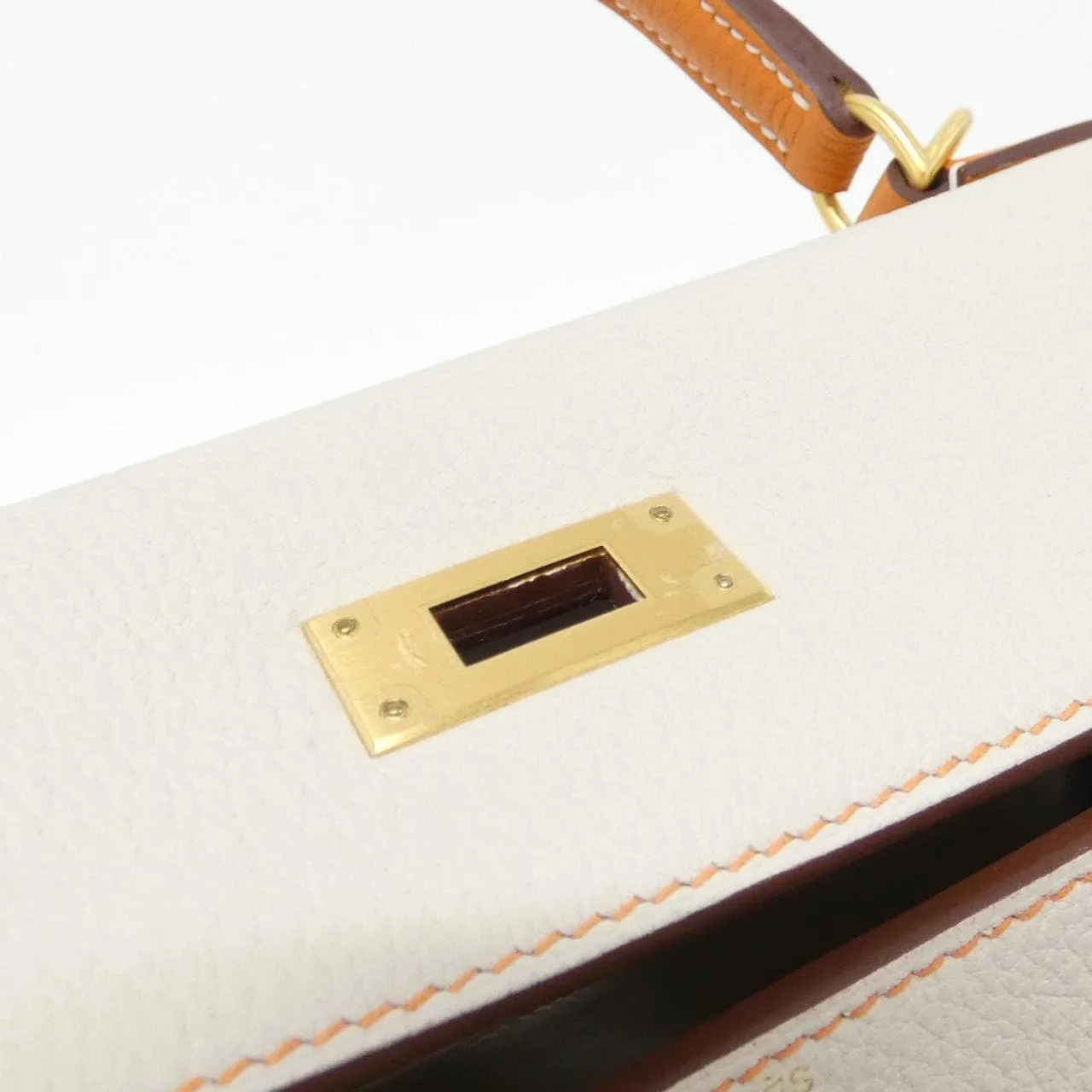 HERMES Kelly Handbag Togo 4