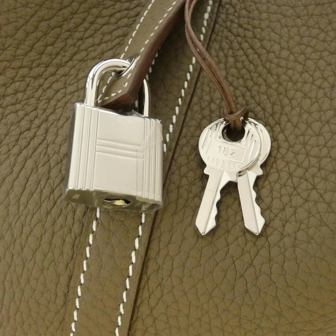 HERMES Picotin 056289CK Handbag Clemence 3