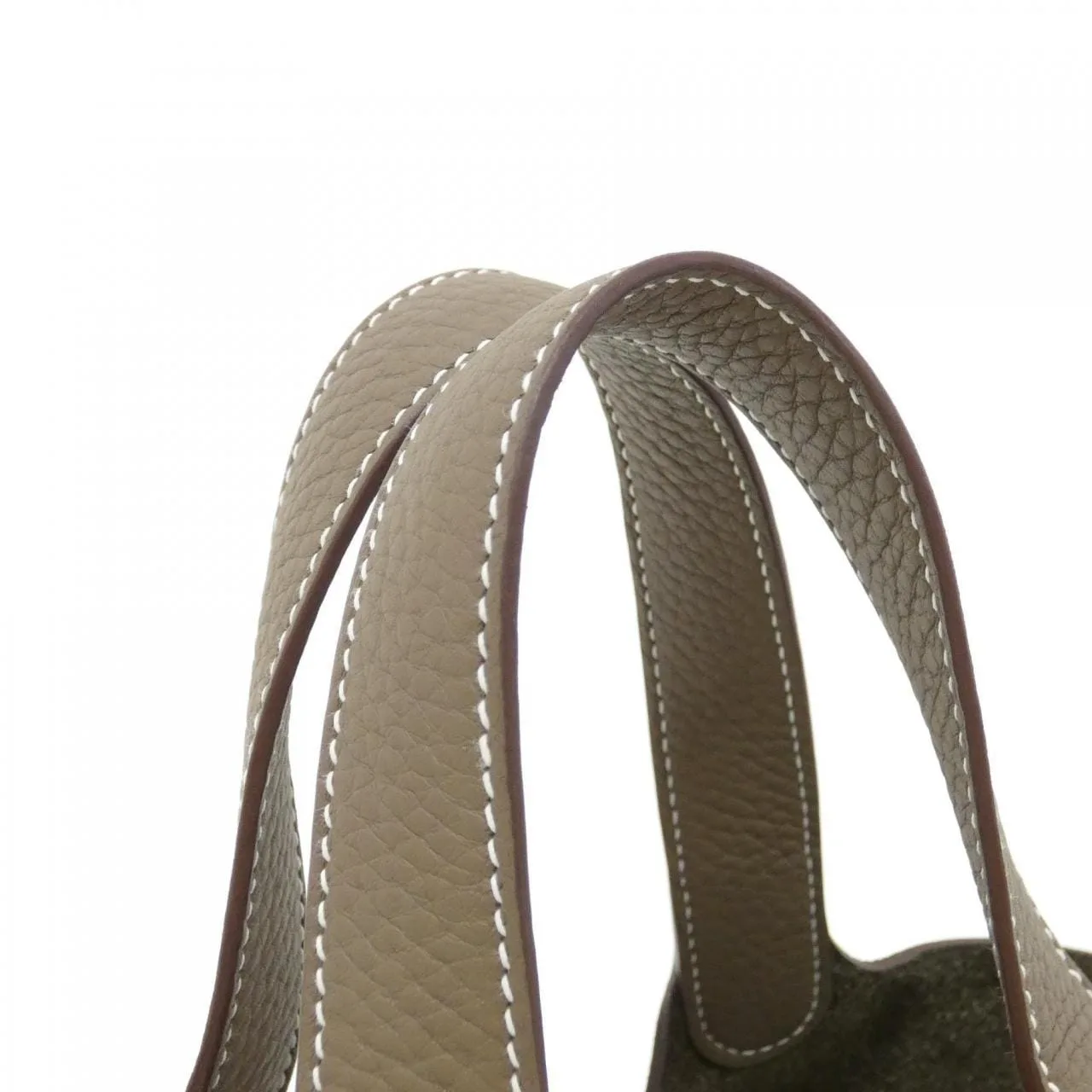 HERMES Picotin 056289CK Handbag Clemence 4