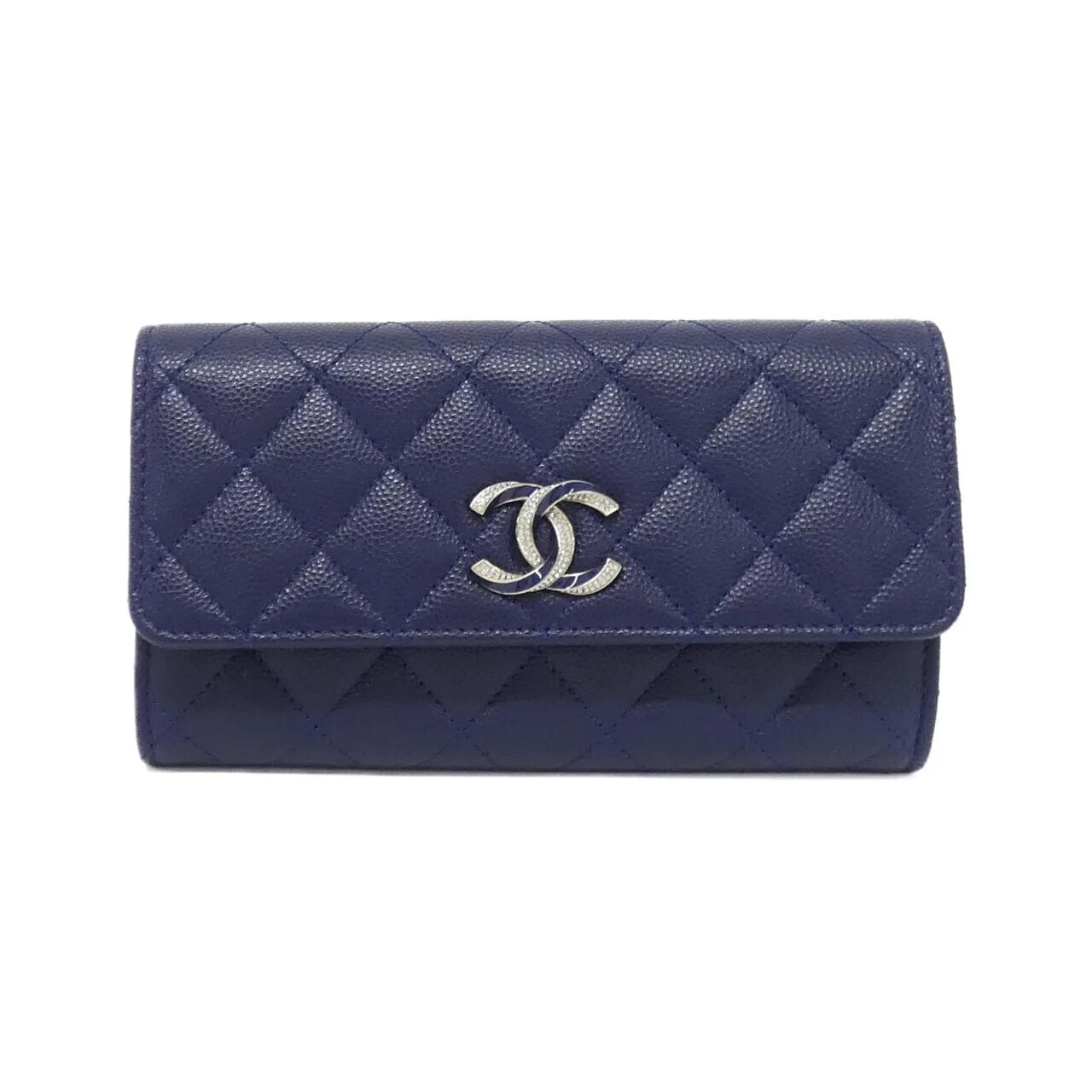 CHANEL Chanel 19 AP3339 Wallet Grained Calfskin