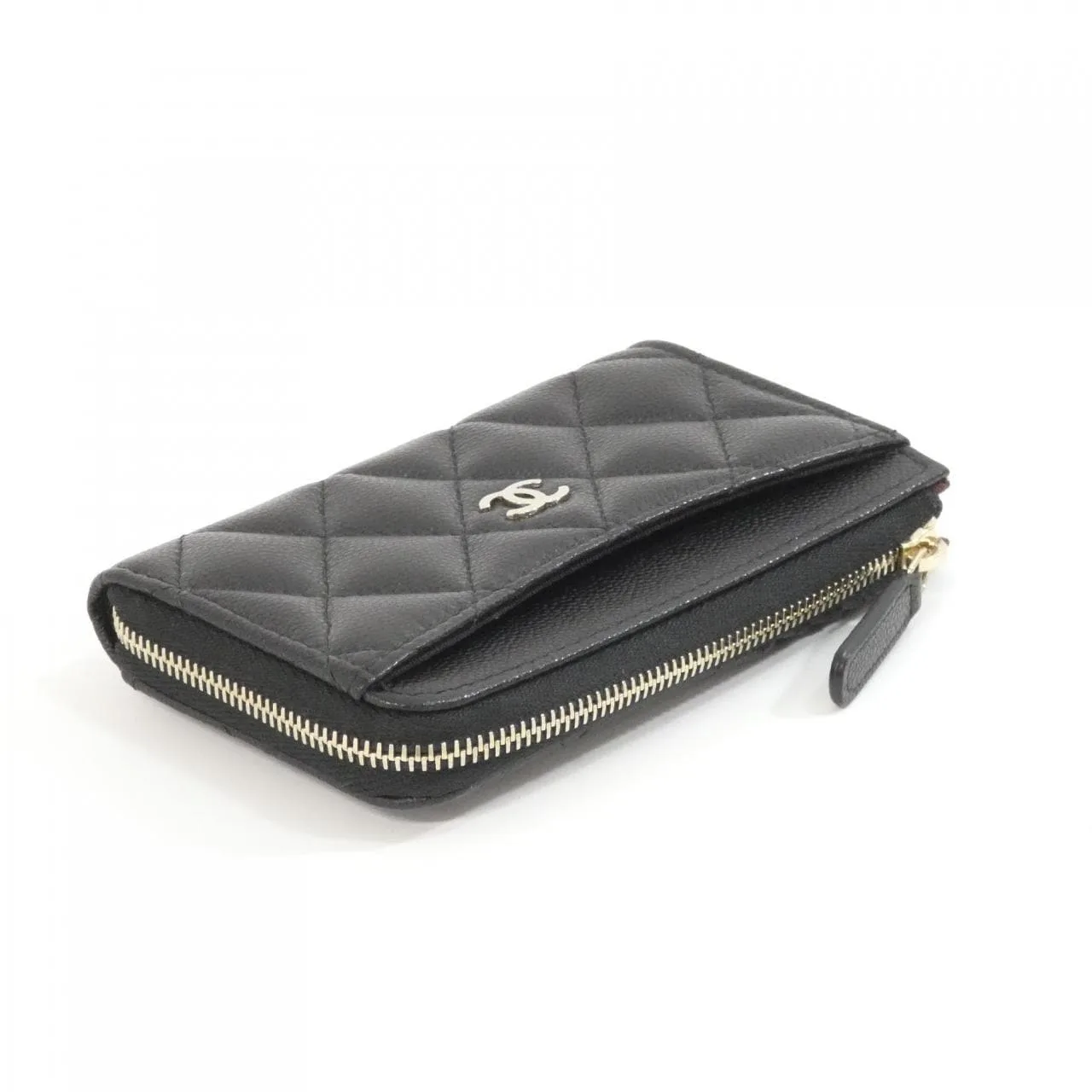 CHANEL Timeless Classic AP3179 Card Case Grained Calfskin 3