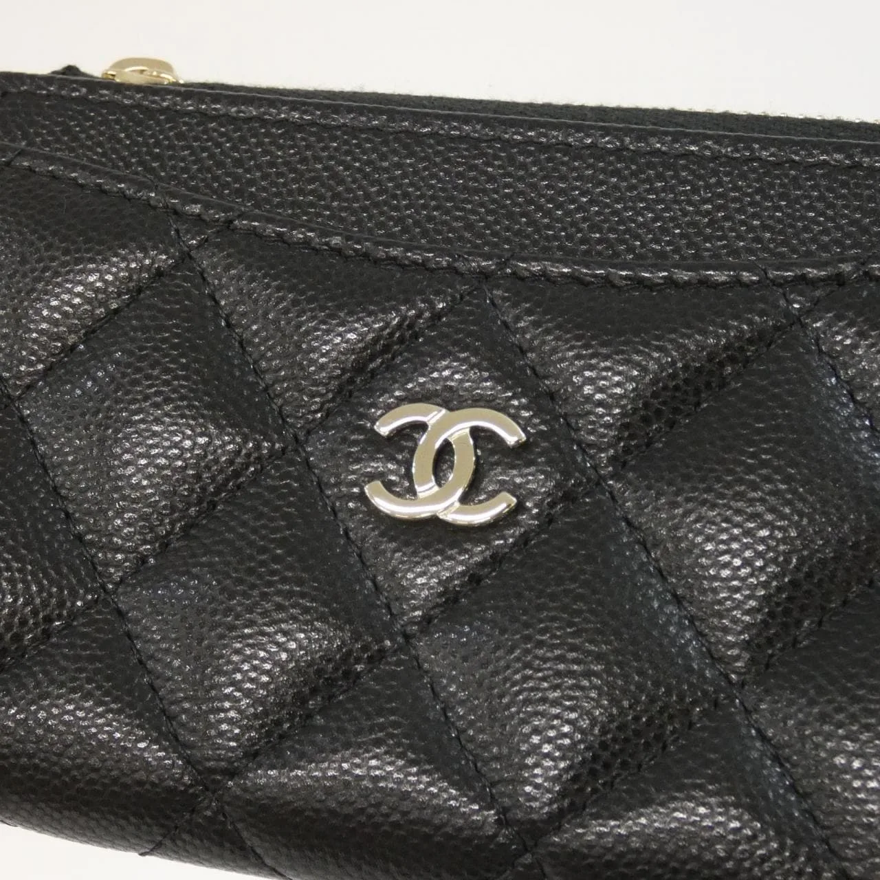 CHANEL Timeless Classic AP3179 Card Case Grained Calfskin 4