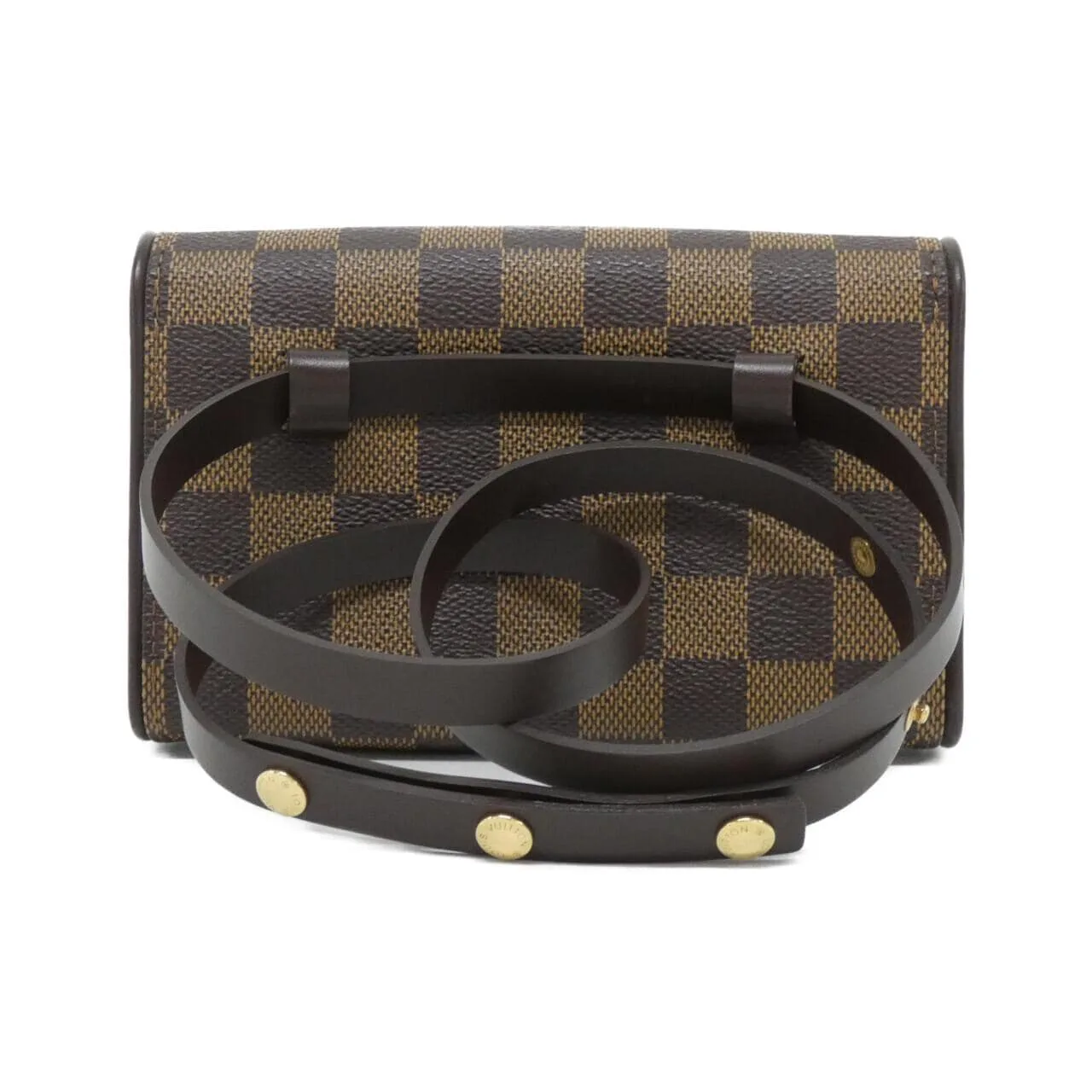 LOUIS VUITTON Pochette N51857+M68213 Belt Damier