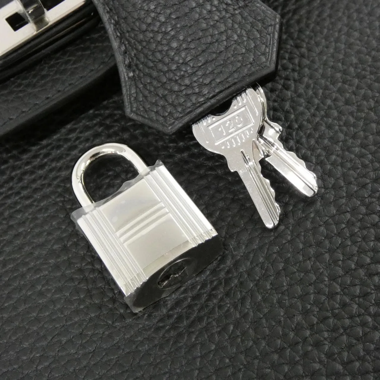 HERMES Birkin 041344CK Handbag Togo 4