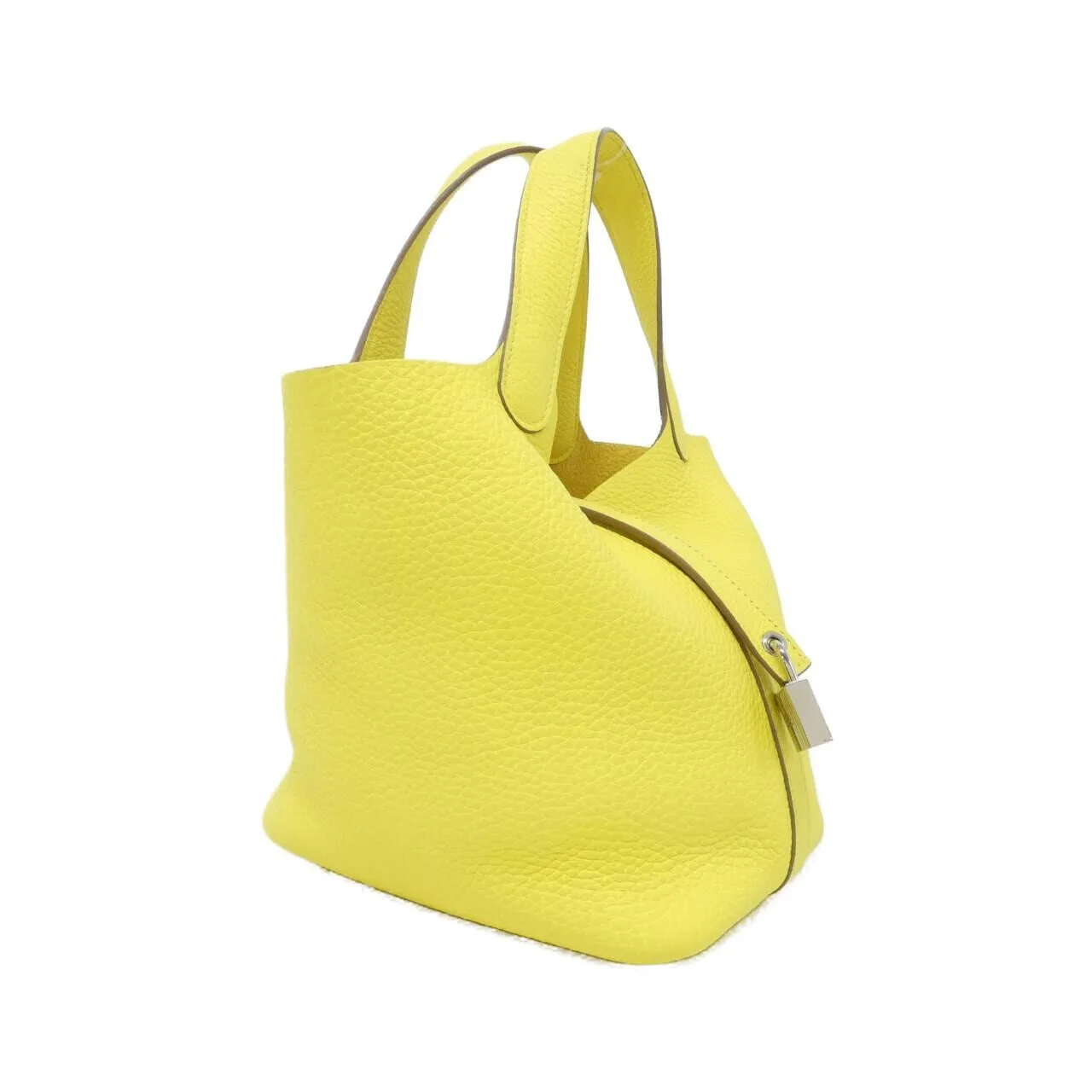 HERMES Picotin 056289CK Handbag Clemence