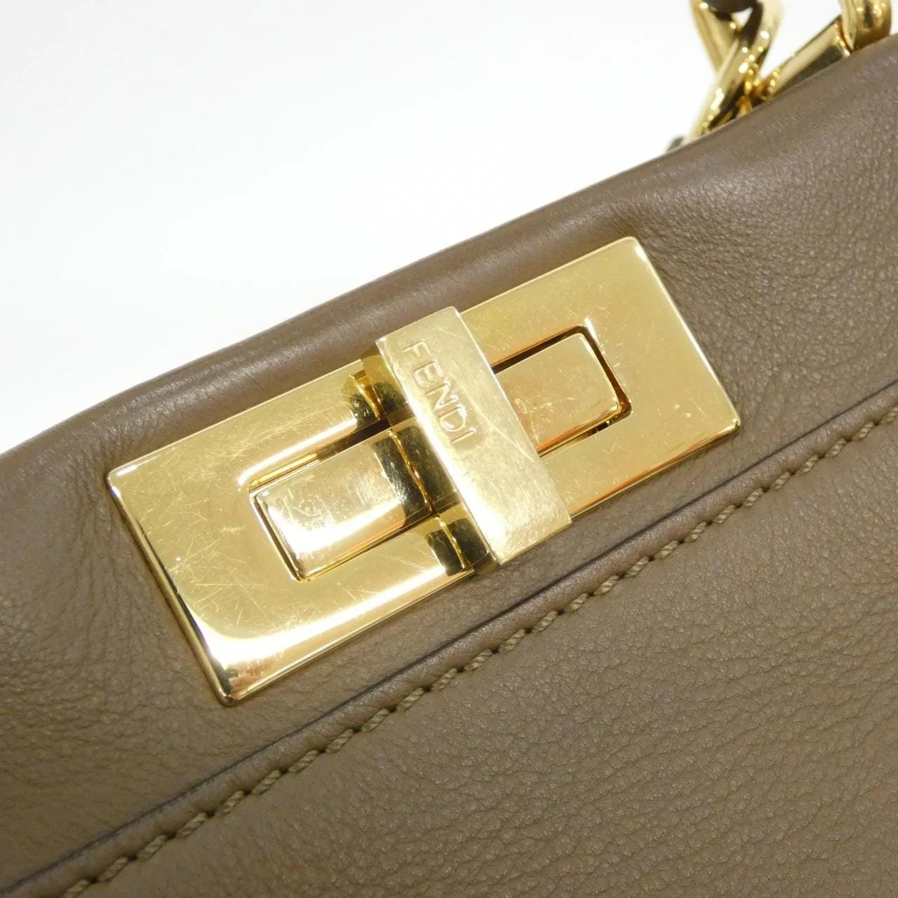 FENDI Peekaboo 8BN290 5WM Handbag Lambskin 3