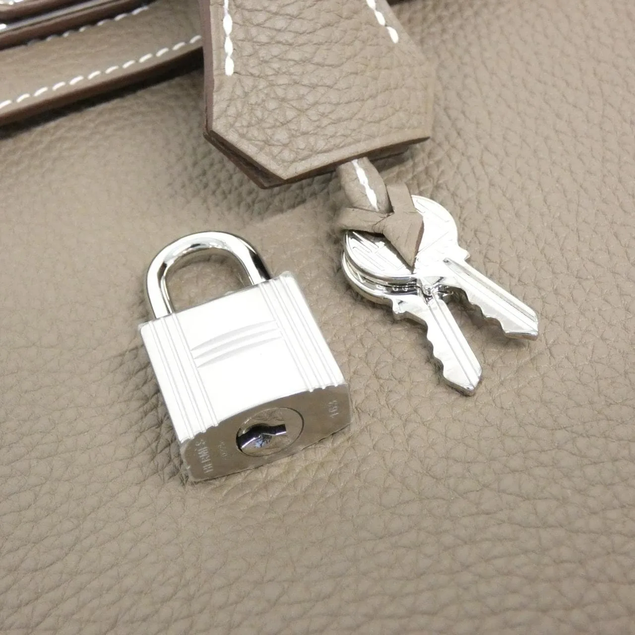 HERMES Birkin 041344CK Handbag Togo 4
