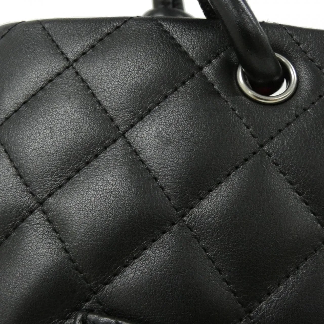 CHANEL Cambon 25167 手提包 漆皮 5
