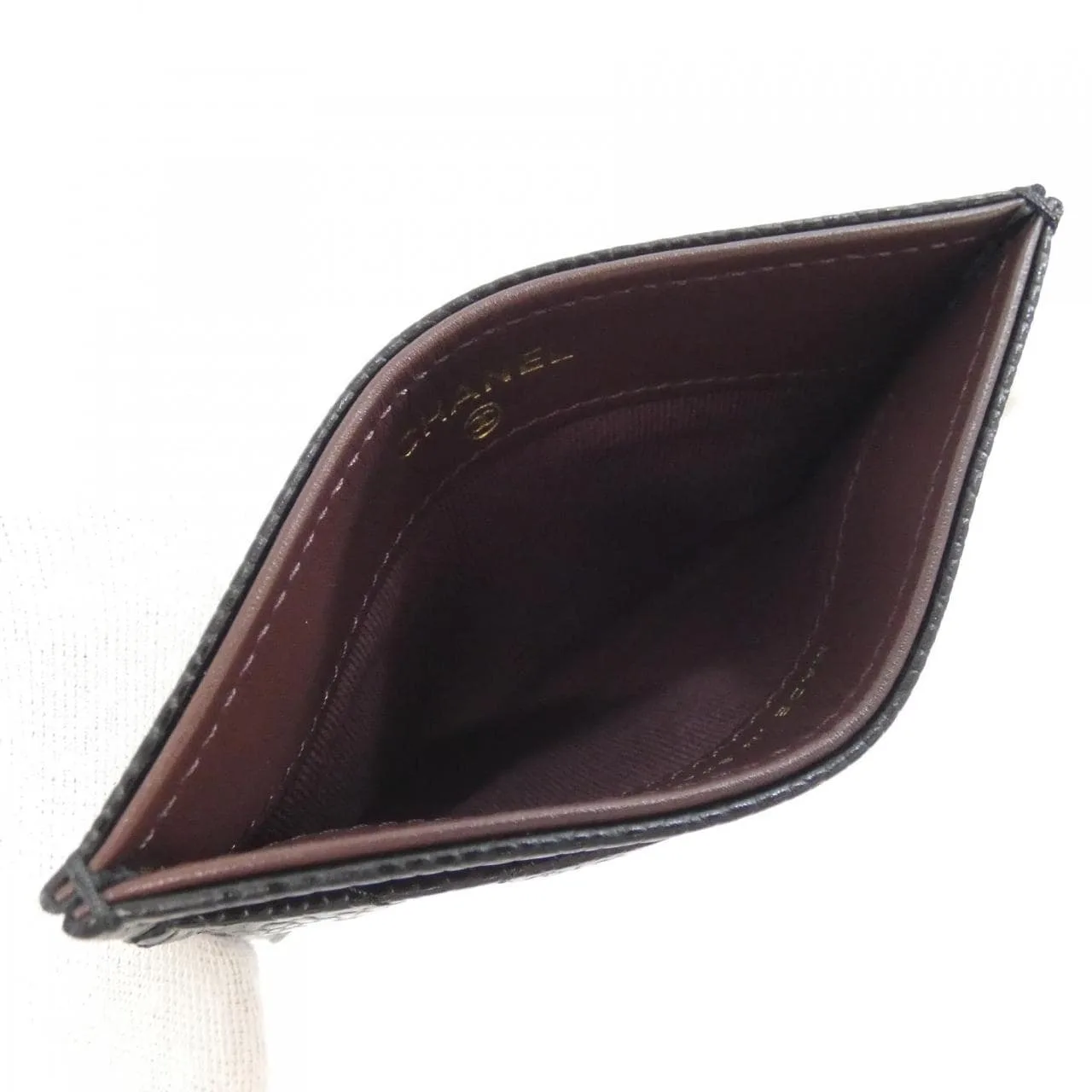 CHANEL Timeless Classic AP0213 Card Case Grained Calfskin 4