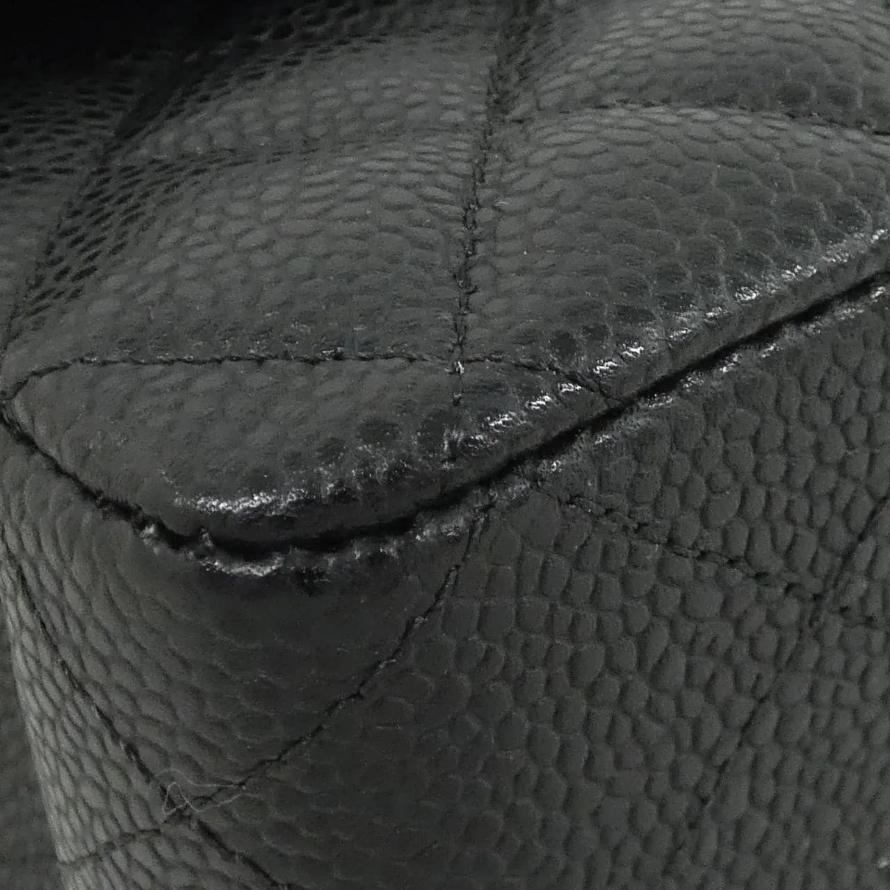 CHANEL Matelasse 1112 Shoulder Grained Calfskin 3
