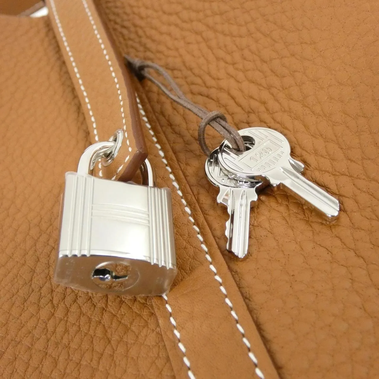 HERMES Picotin 056289CK Handbag Clemence 3