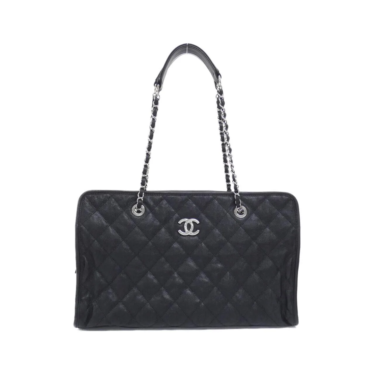 CHANEL 66806 Shoulder Grained Calfskin