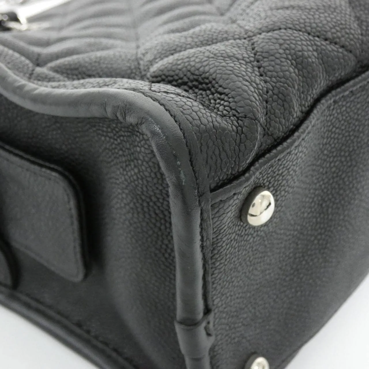 CHANEL 66806 Shoulder Grained Calfskin 3