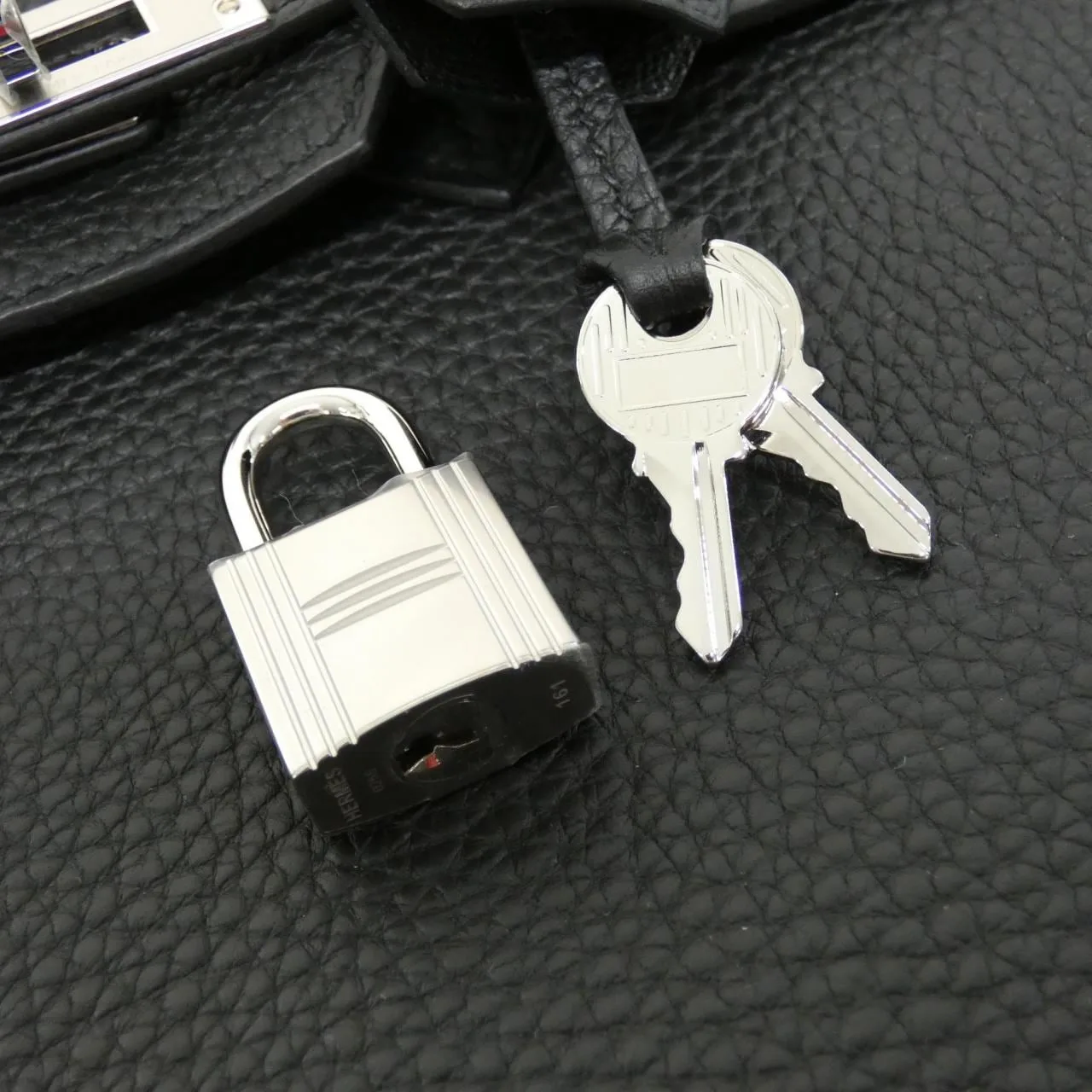 HERMES Birkin 041344CK Handbag Togo 4