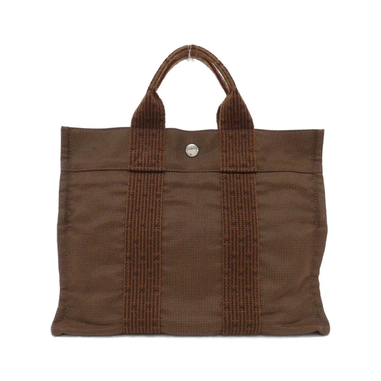 HERMES 101056M Handbag Canvas