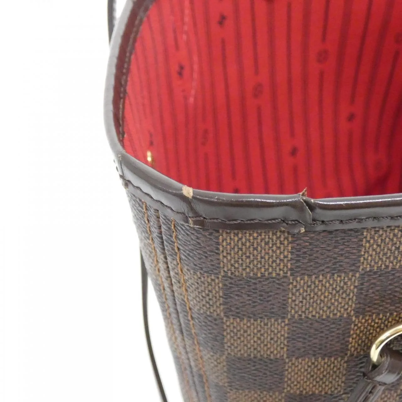 LOUIS VUITTON Neverfull N51105 Tote Damier 3
