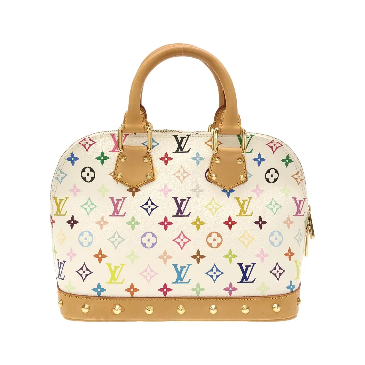 LOUIS VUITTON Alma M92647 Handbag Canvas