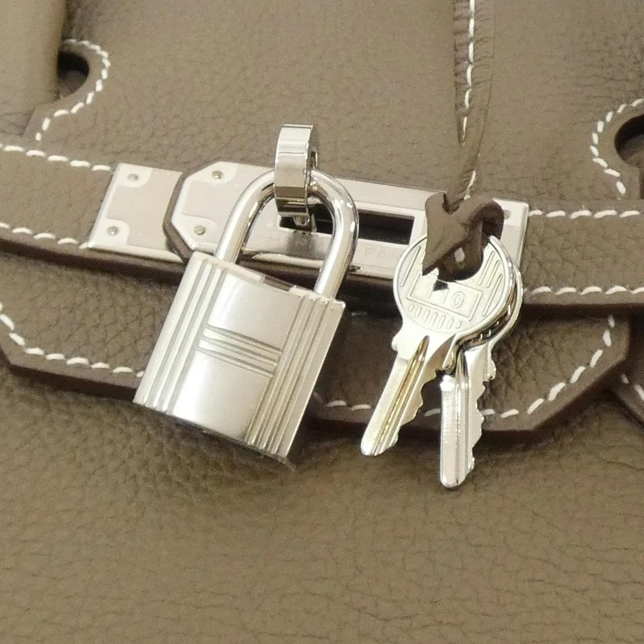 HERMES Birkin 030520CK Handbag Togo 4