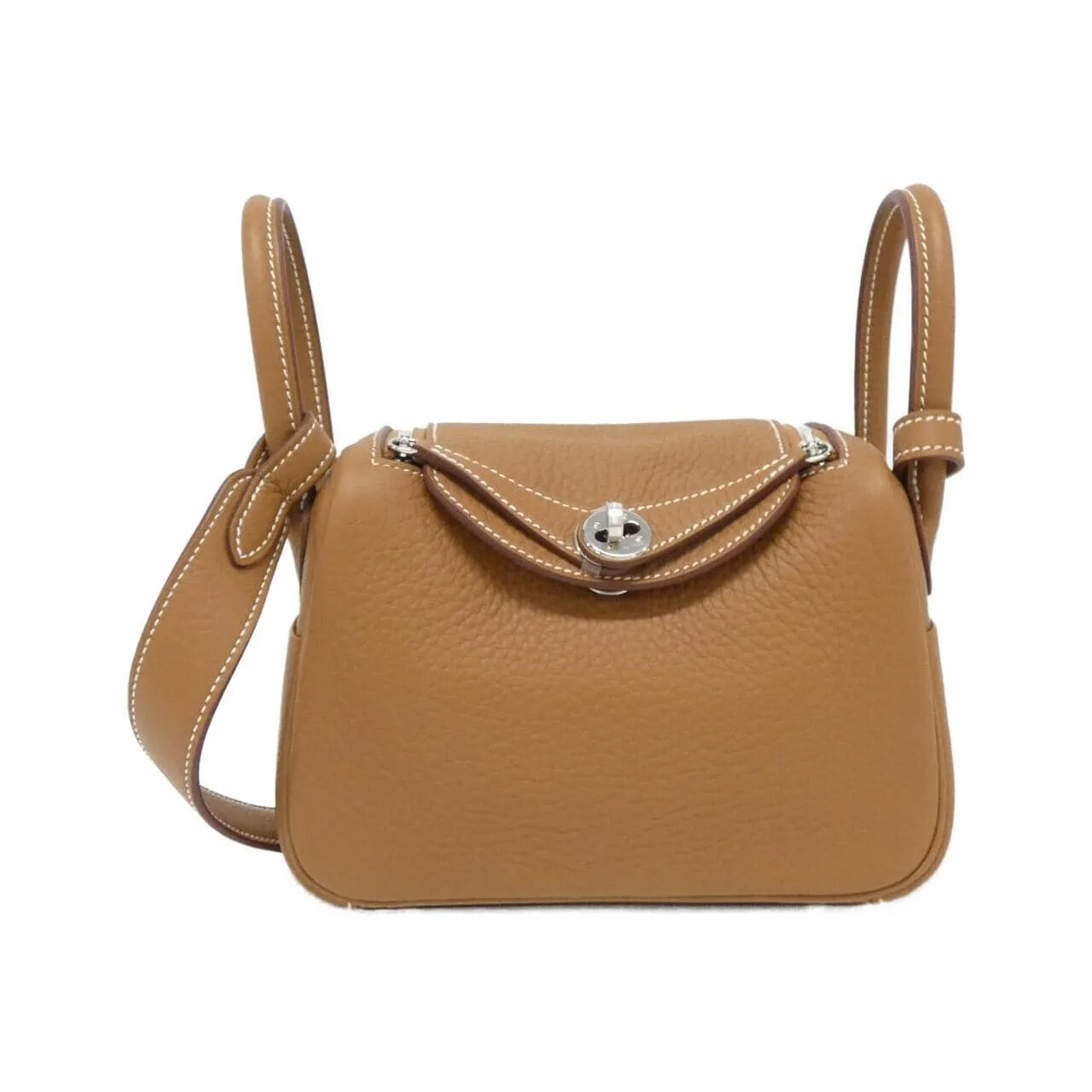 HERMES Lindy 085956CK Shoulder Clemence