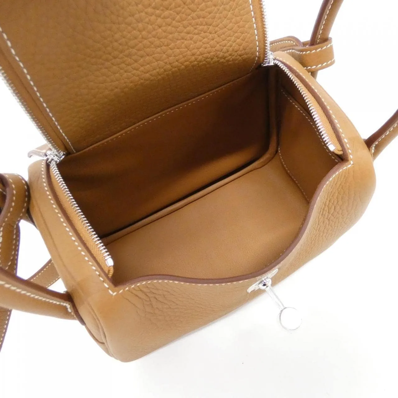 HERMES Lindy 085956CK Shoulder Clemence 5
