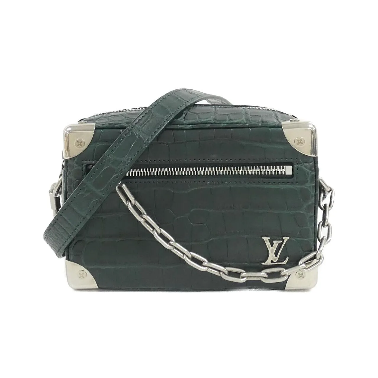 LOUIS VUITTON Soft Trunk N86076 Shoulder Leather