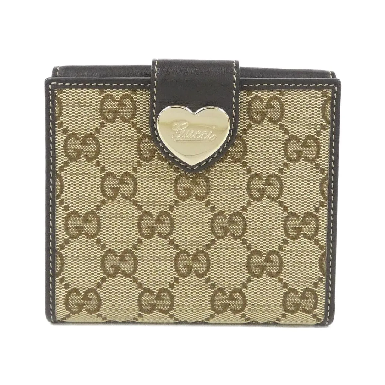 GUCCI 203549 FFPAG 銀包 帆布